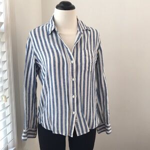Rails Charli Striped Linen Shirt